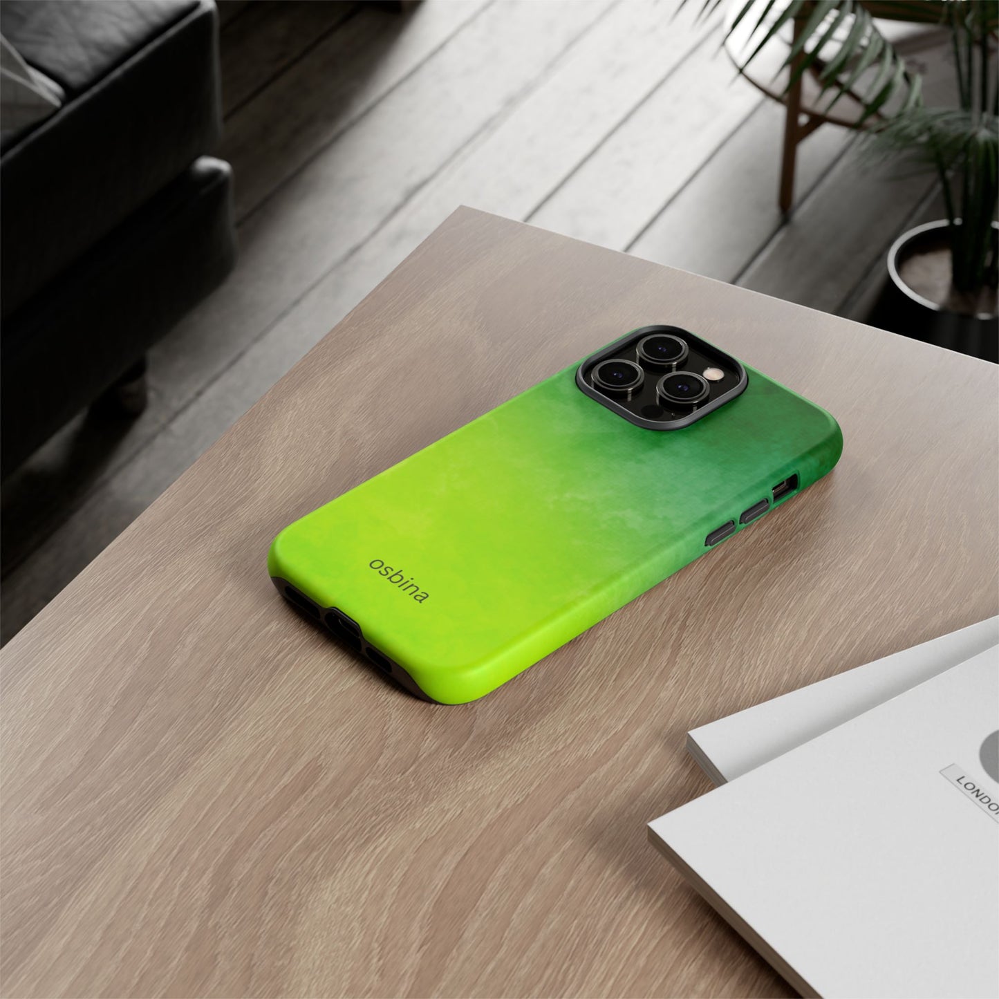osbina | The Verde Glow Phone Case | Color Edit Collection