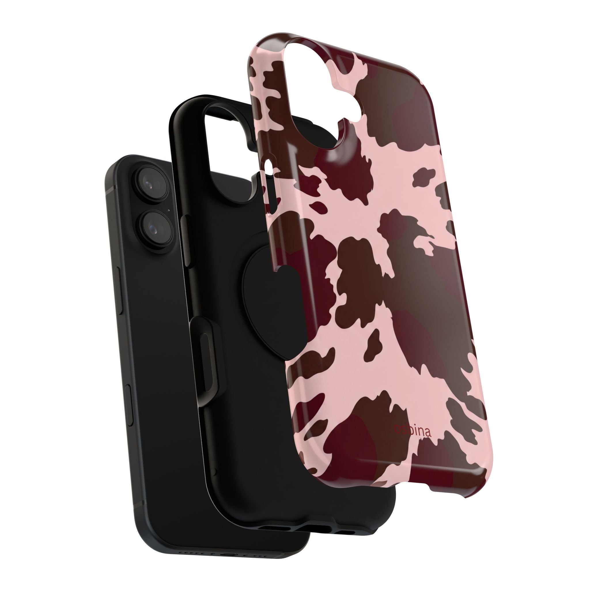 osbina | Chocolate Cowhide Designer Case