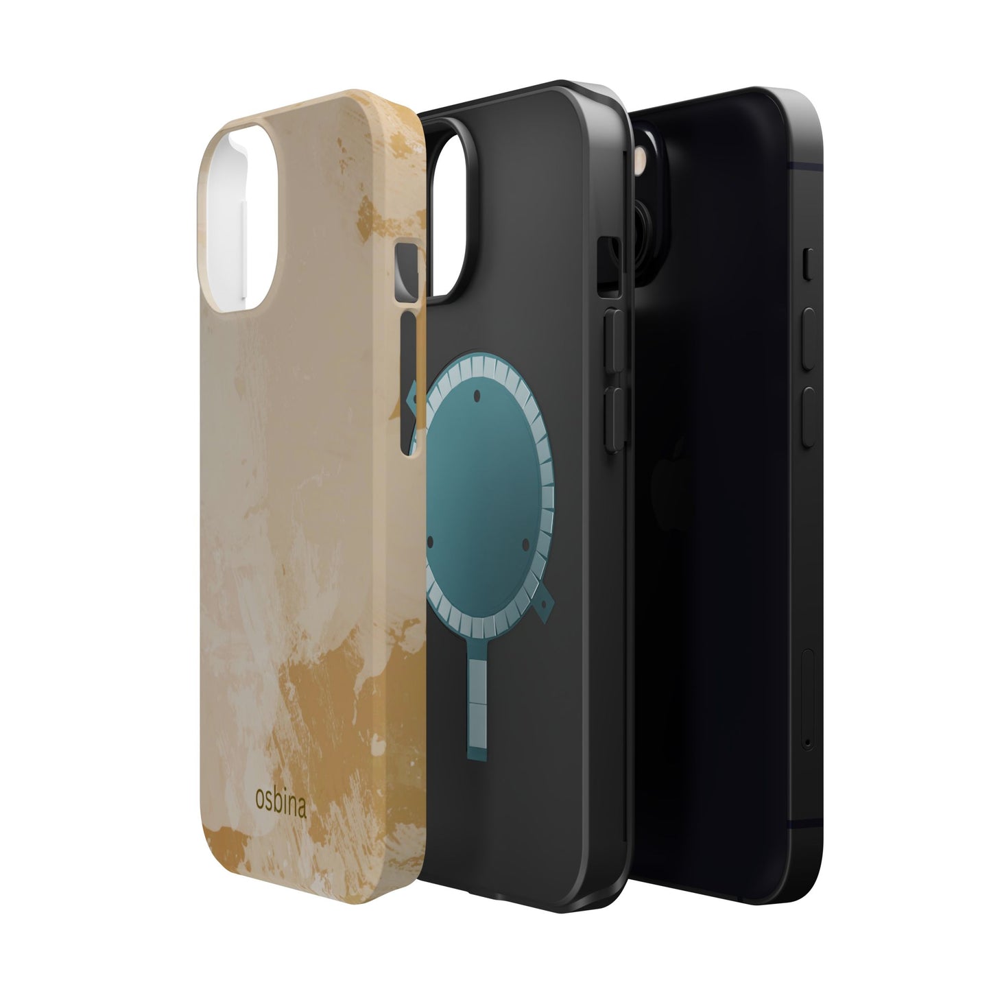 osbina | MagSafe compatible for iPhone | The Aureum Phone Case | Color Edit Collection
