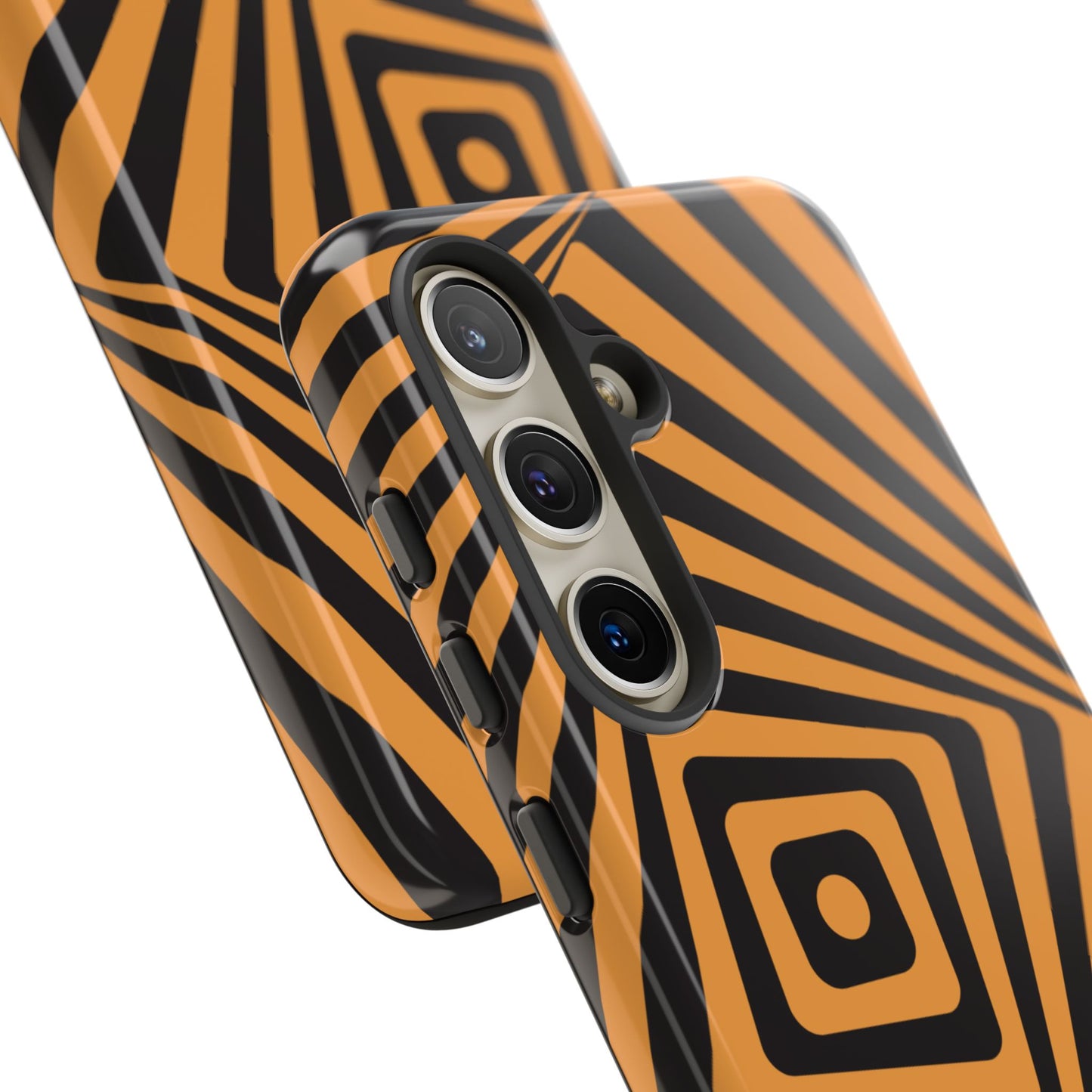 osbina | Step Into the Zone — The Orange + Black Spiral Case | The Season Collective