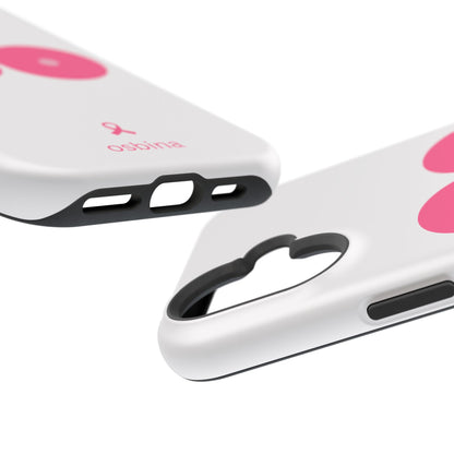 osbina |  MagSafe compatible for iPhone | Limited Edition The Check Your Tatas Case in Light Pink + Soft Pink + Hot Pink | The Pink October Collection | Inspired By