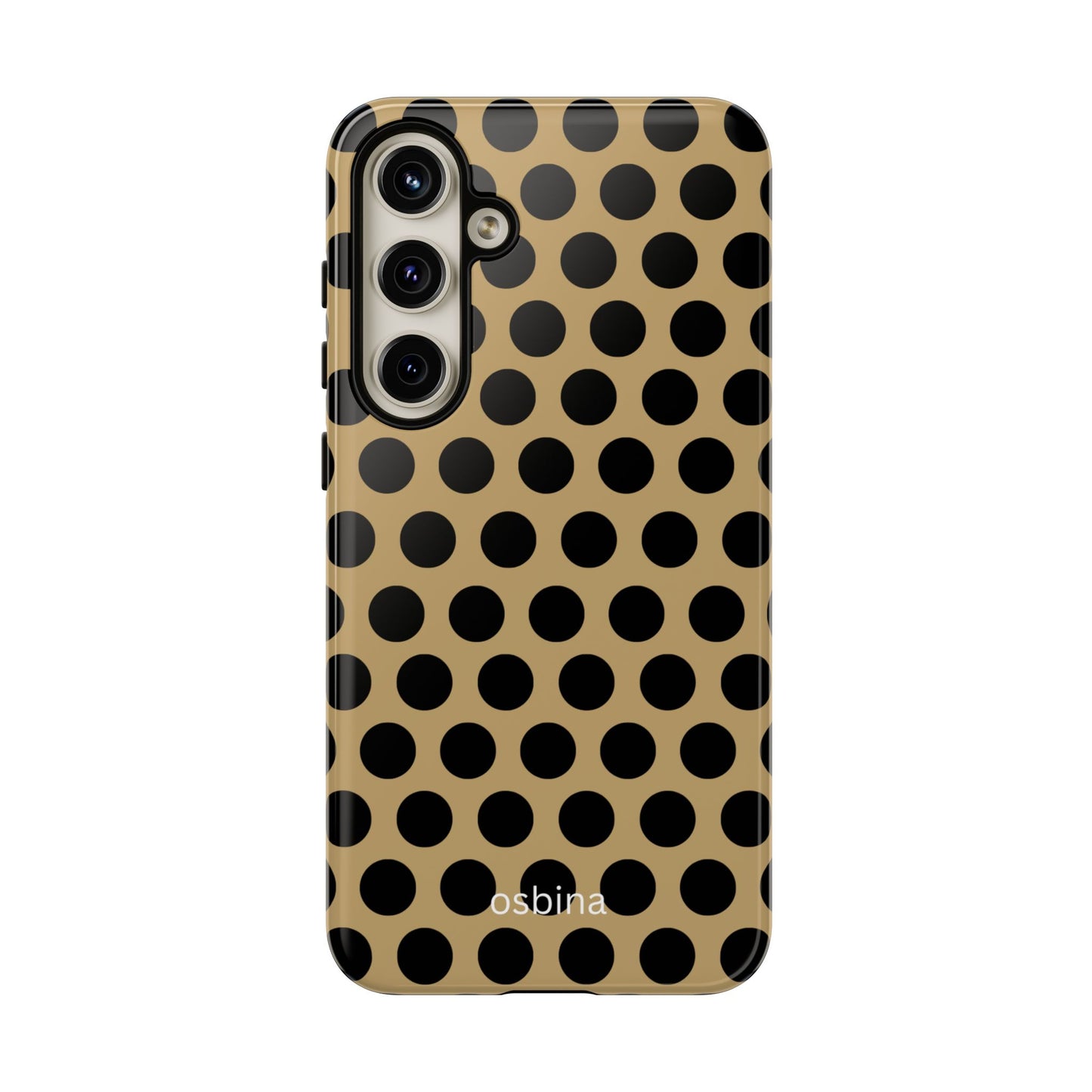 osbina | Camel Noir Dots, Designer Case