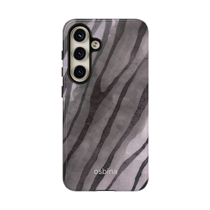 osbina | Stripes on Point — The Muted Gray + Black Tiger Case | The Season Collective