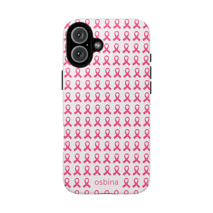 osbina | Limited Edition The Side by Side Pink Ribbon Case in Light Pink + Soft Pink + Hot Pink | The Pink October Collection | Inspired By