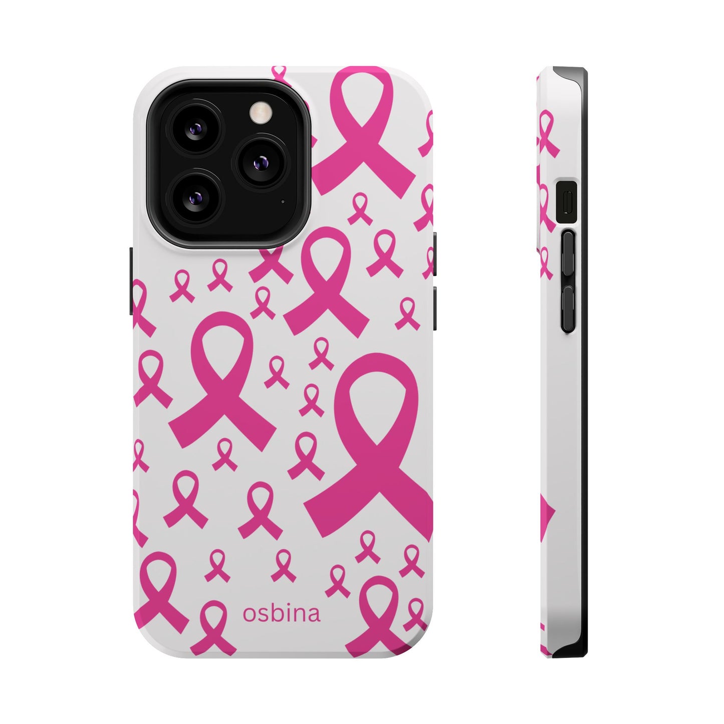 YAYOU MagSafe for iPhone | Strength in Ribbons Designer Case | osbina