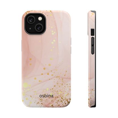 osbina | MagSafe | Pink Chic Stardust Cloud, Designer Case | Modern Muse Collection