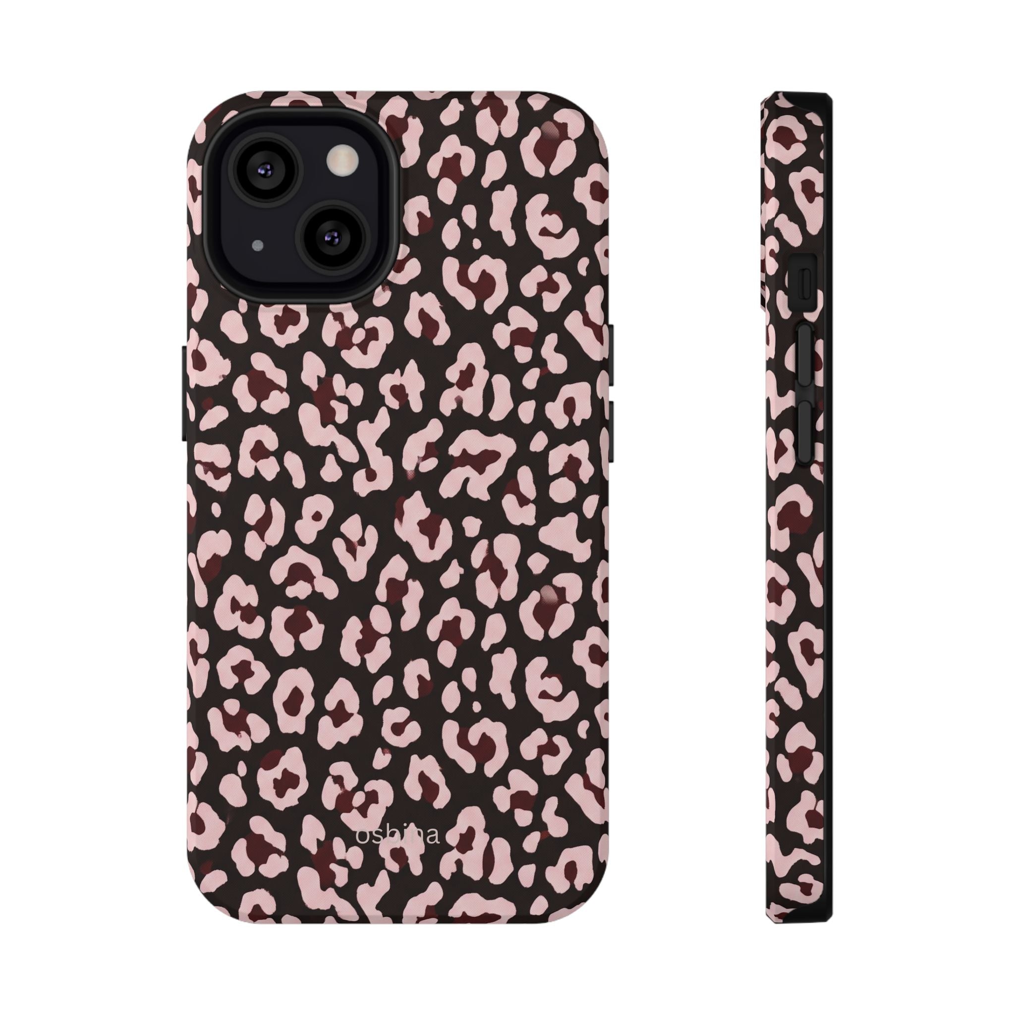 osbina | Chocolate Pink Leopard Designer Case