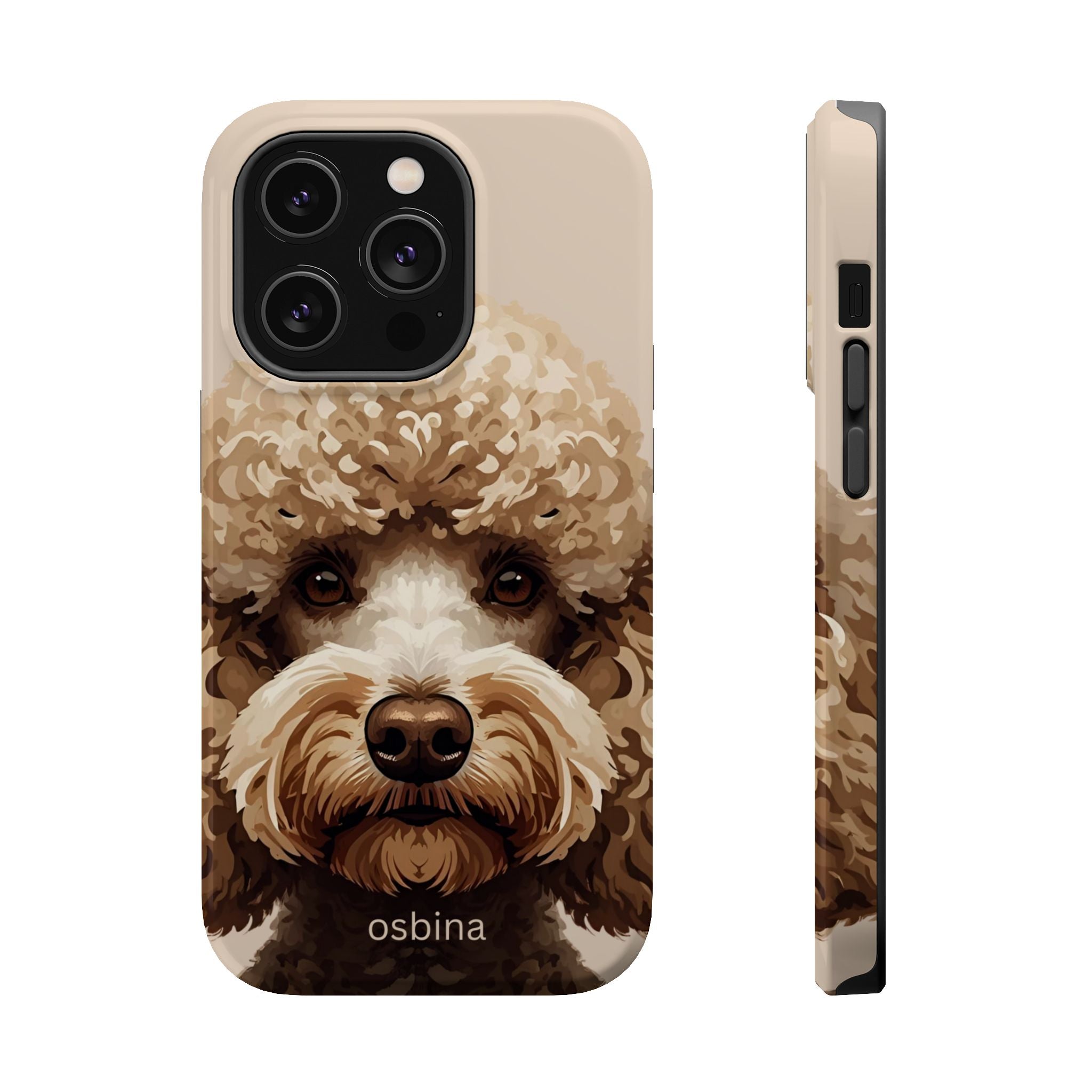 osbina | MagSafe for iPhone | Standard Poodle, Designer Case | The Dog Lovers Collection