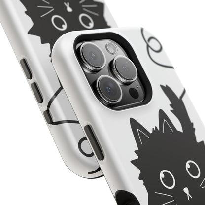 osbina | MagSafe compatible for iPhone | Midnight Couture Cat Phone Case | Season Collective Collection