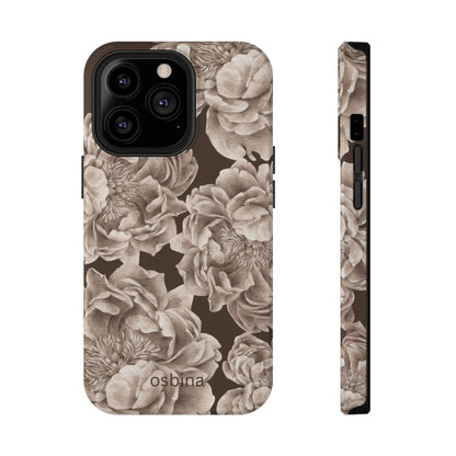 osbina | Peony Espresso Designer Case