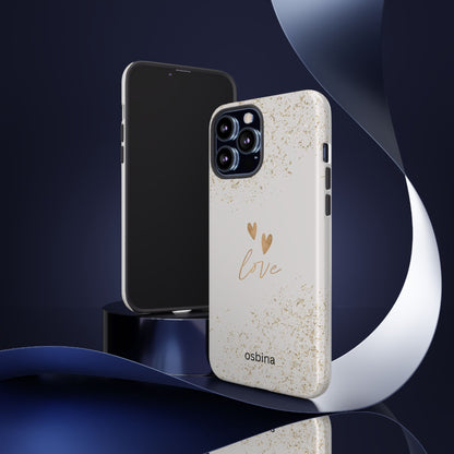 osbina | Golden Amour Phone Case | Modern Muse Collection