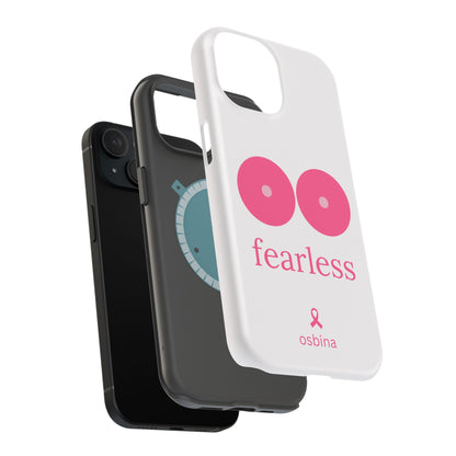 osbina |  MagSafe compatible for iPhone | Limited Edition The Fearless Tatas Case in Light Pink + Soft Pink + Hot Pink | The Pink October Collection | Inspired By