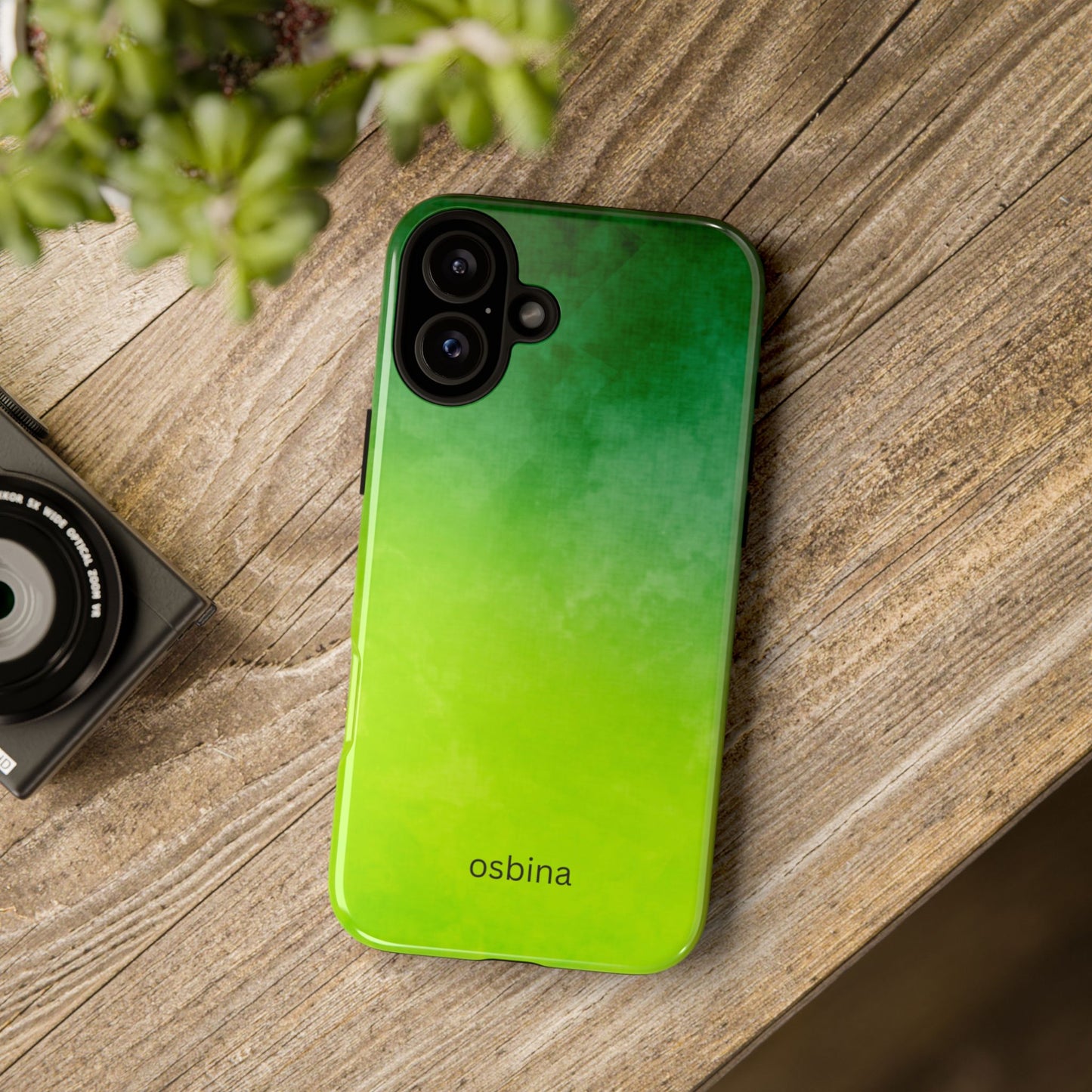 osbina | The Verde Glow Phone Case | Color Edit Collection
