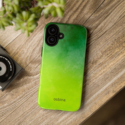 osbina | The Verde Glow Phone Case | Color Edit Collection