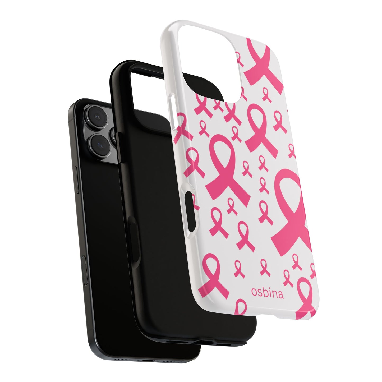 osbina | Limited Edition Strength in Ribbons Case in Light Pink + Soft Pink + Hot Pink | The Pink October Collection | Inspired By