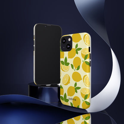 osbina | Limoncello Lemon Phone Case | Modern Muse Collection