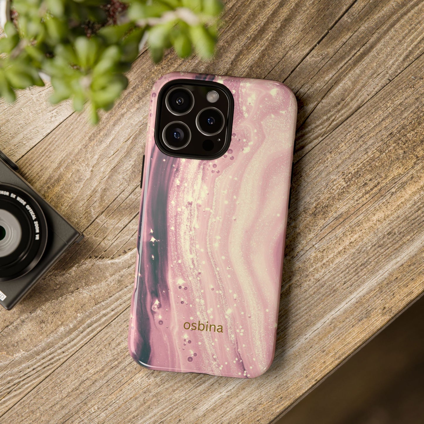 osbina | The Amethyst Glow Phone Case | Modern Muse Collection