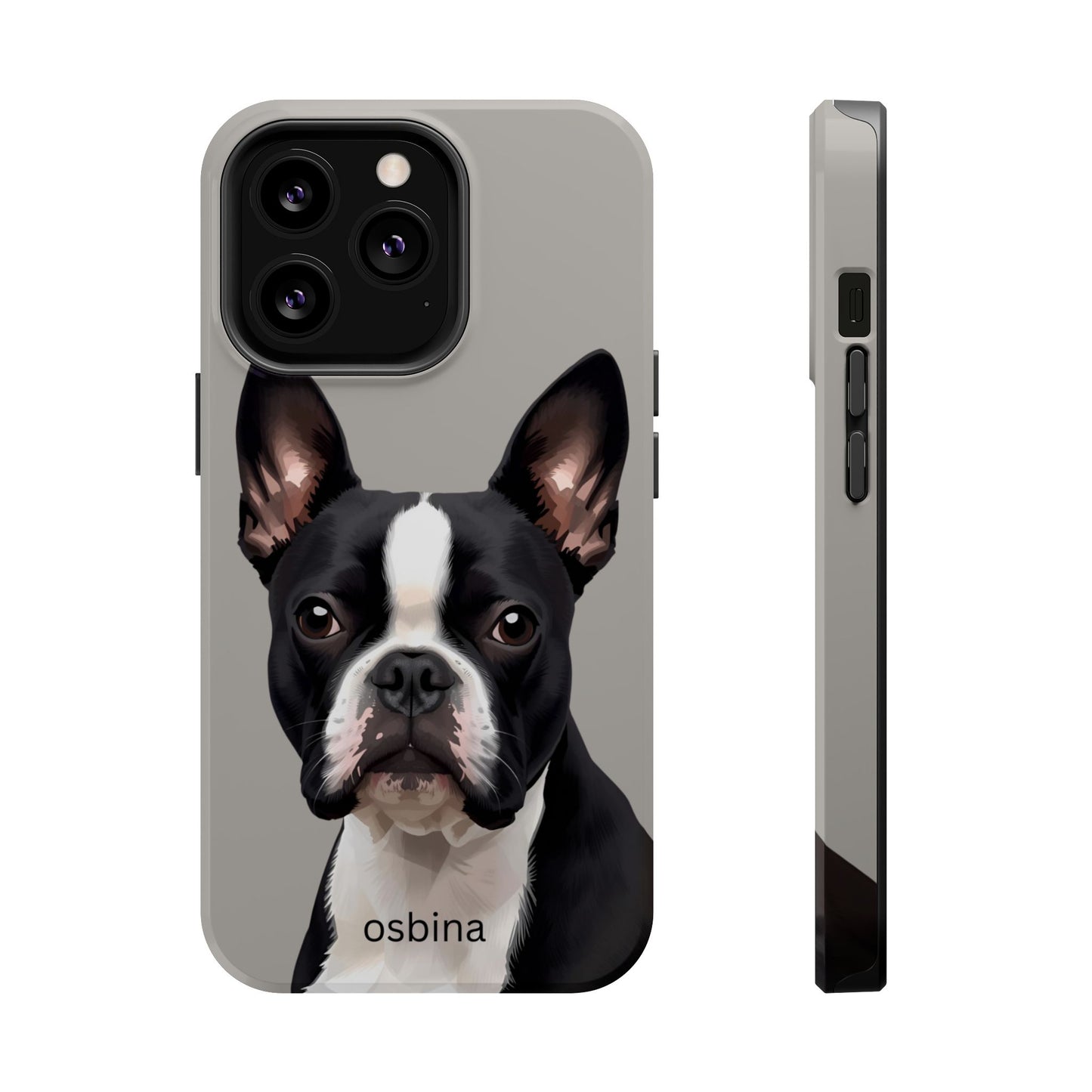 osbina | MagSafe | The Boston Terrier Designer Case
