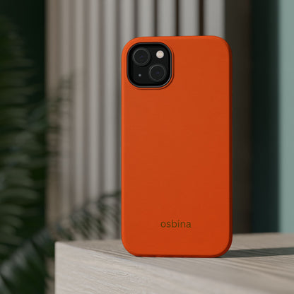 osbina | MagSafe compatible for iPhone | The Ember Phone Case | Modern Man Collection