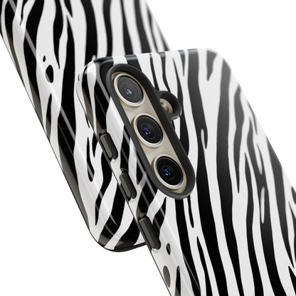 osbina | The Bengal Bold Stripe Case in White + Black | The Season Collective