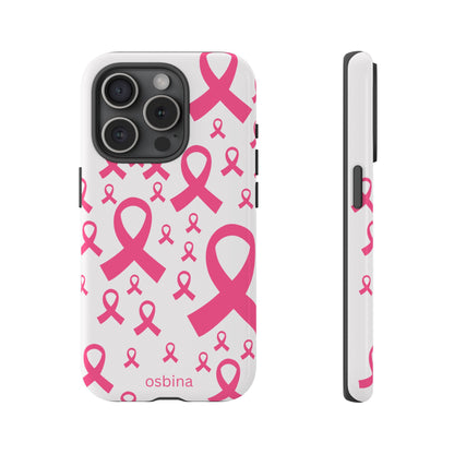 osbina | Limited Edition Strength in Ribbons Case in Light Pink + Soft Pink + Hot Pink | The Pink October Collection | Inspired By