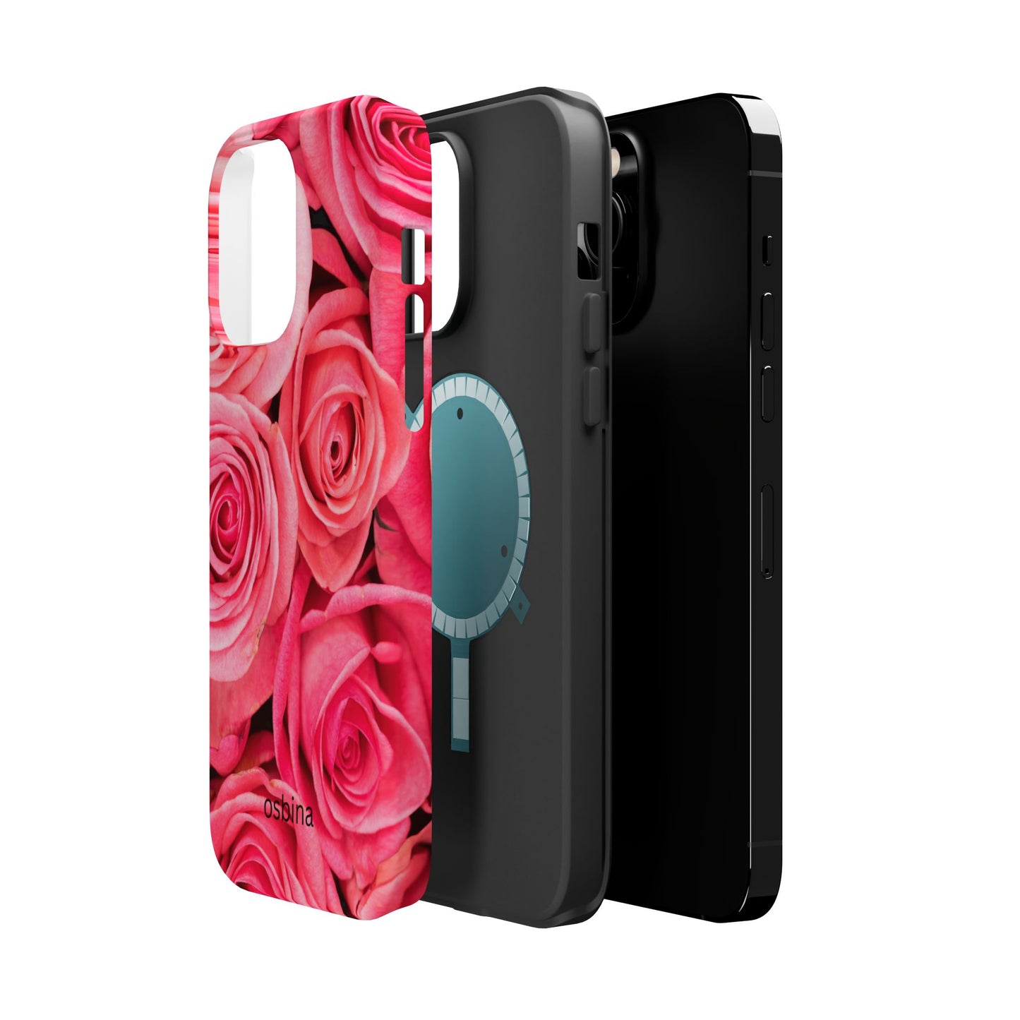 osbina | MagSafe compatible for iPhone | The Roselle Phone Case | Modern Muse Collection