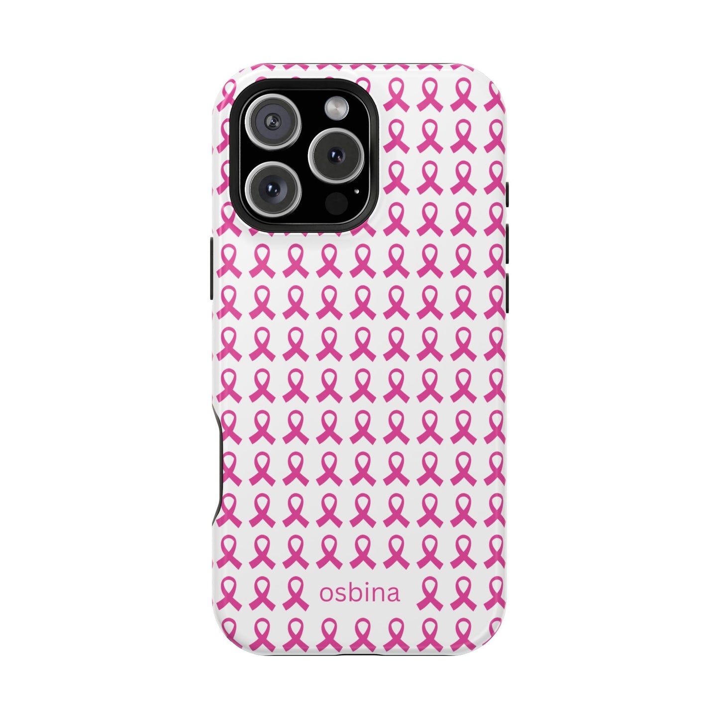 YAYOU Side by Side Pink Ribbon Designer Case | osbina