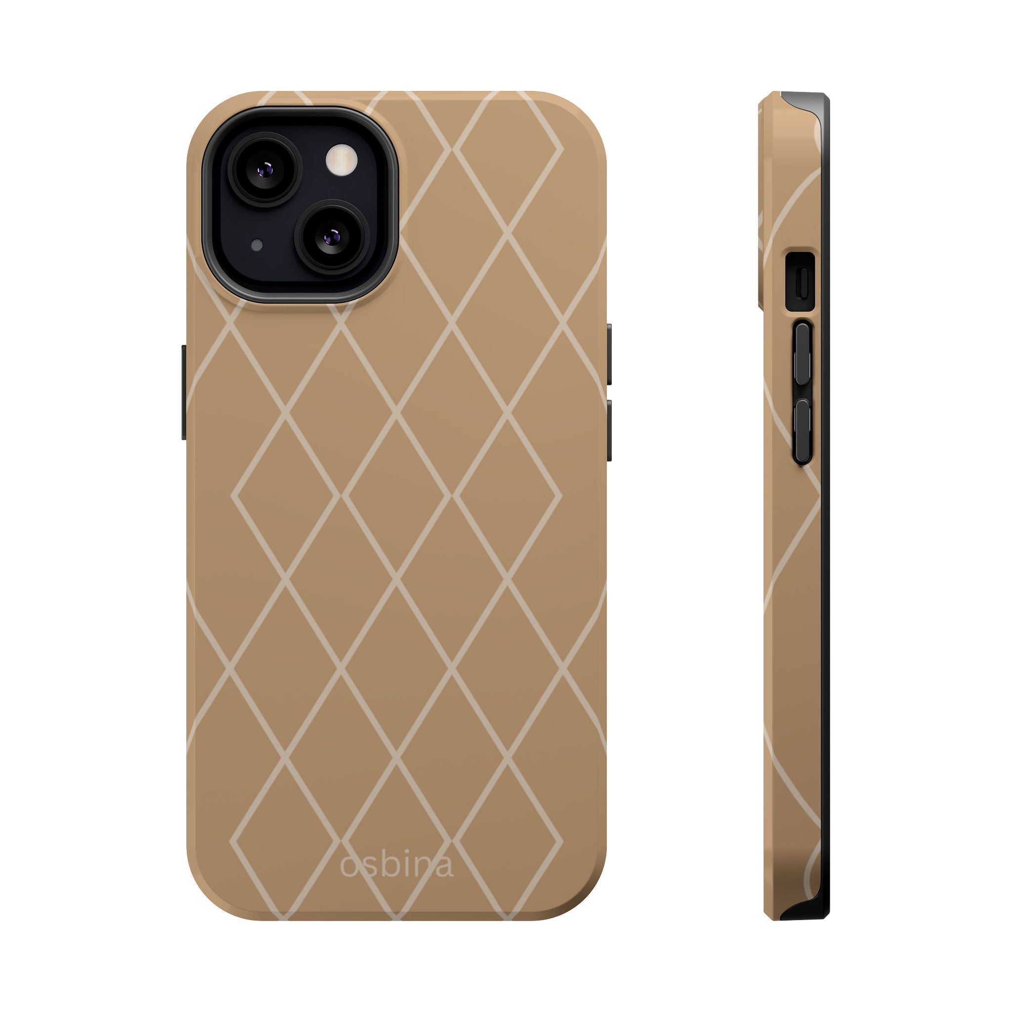 osbina | MagSafe for iPhone | Diamond Latte Designer Case