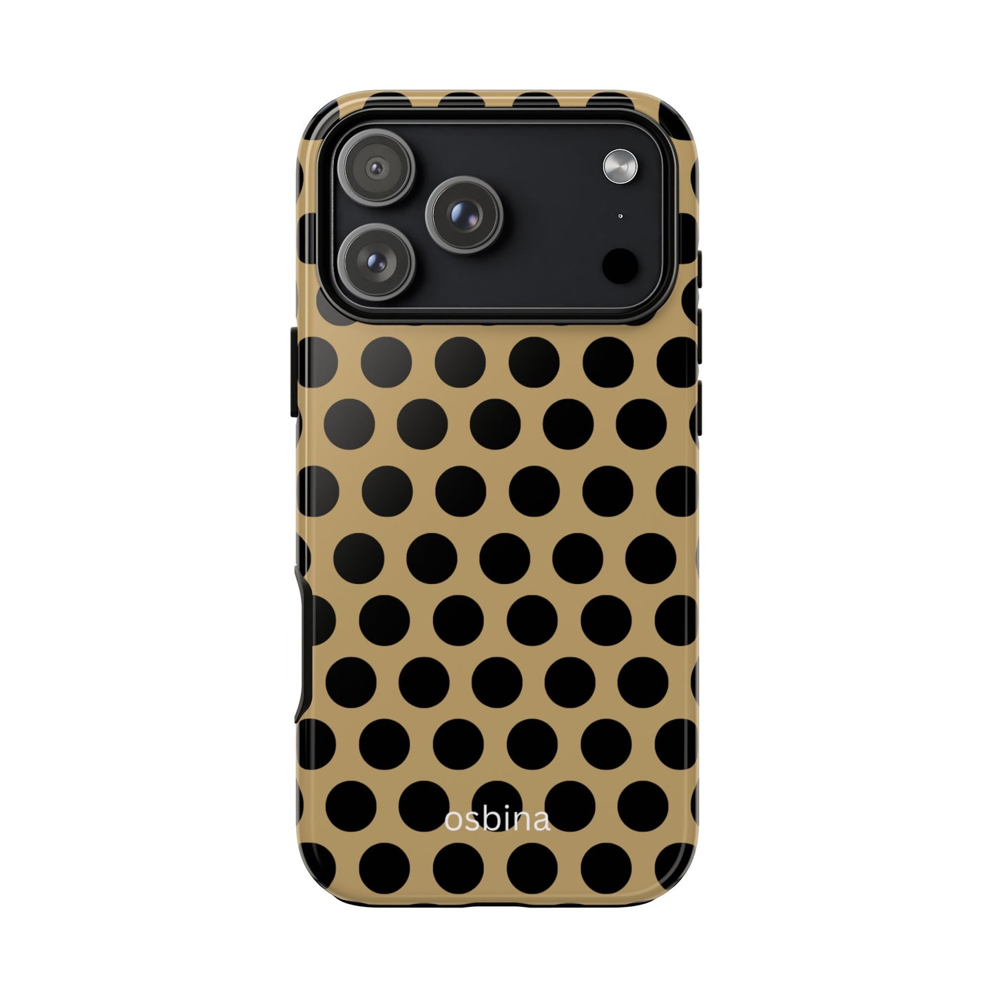 osbina | Camel Noir Dots, Designer Case