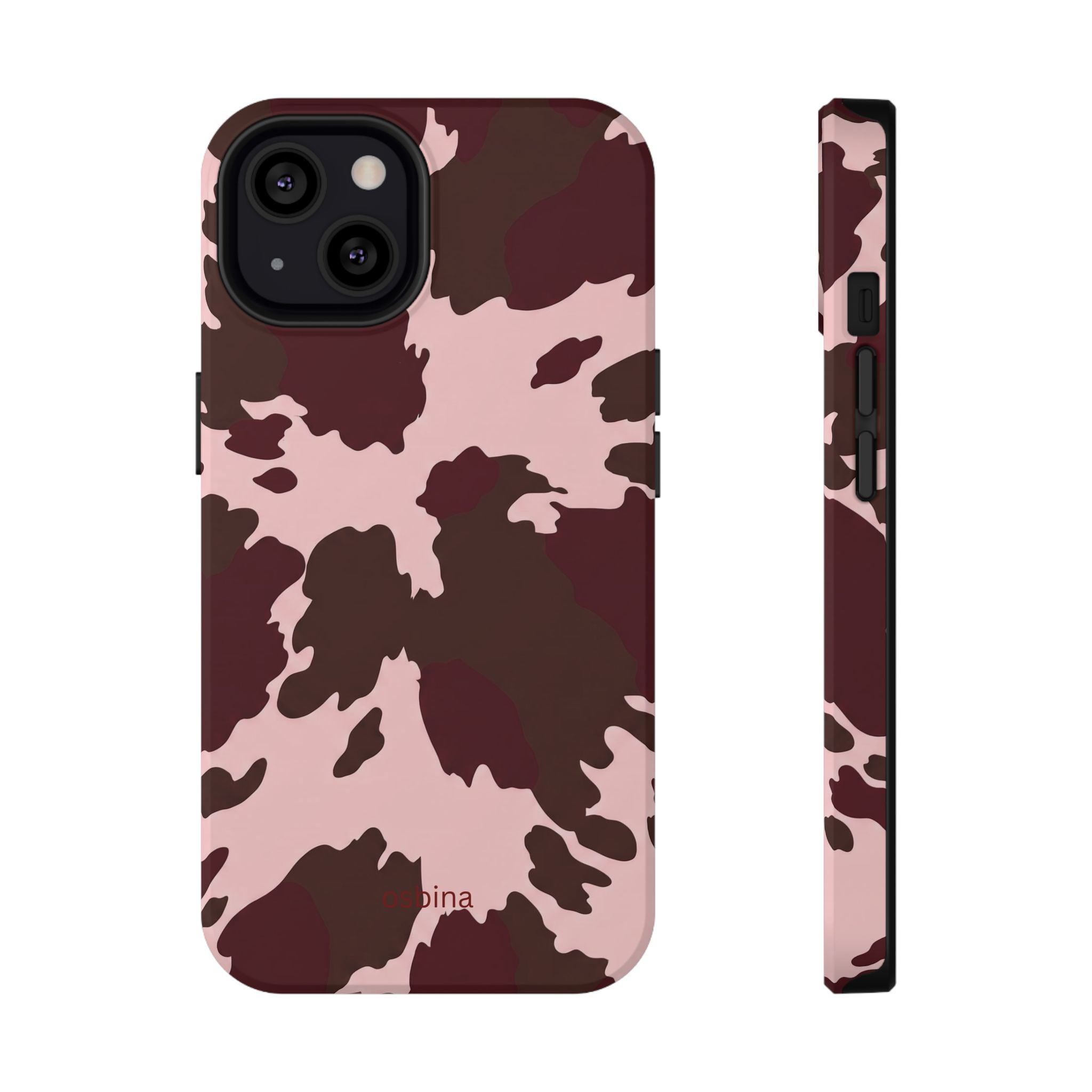 osbina | Chocolate Cowhide Designer Case