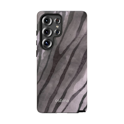 osbina | Stripes on Point — The Muted Gray + Black Tiger Case | The Season Collective