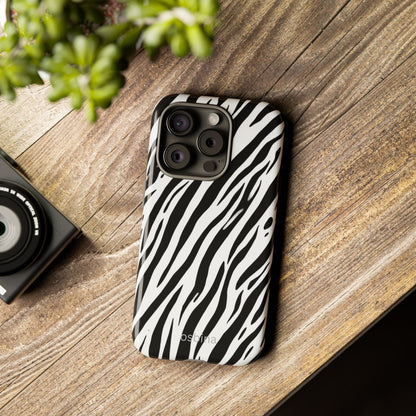 osbina | The Bengal Bold Stripe Case in White + Black | The Season Collective