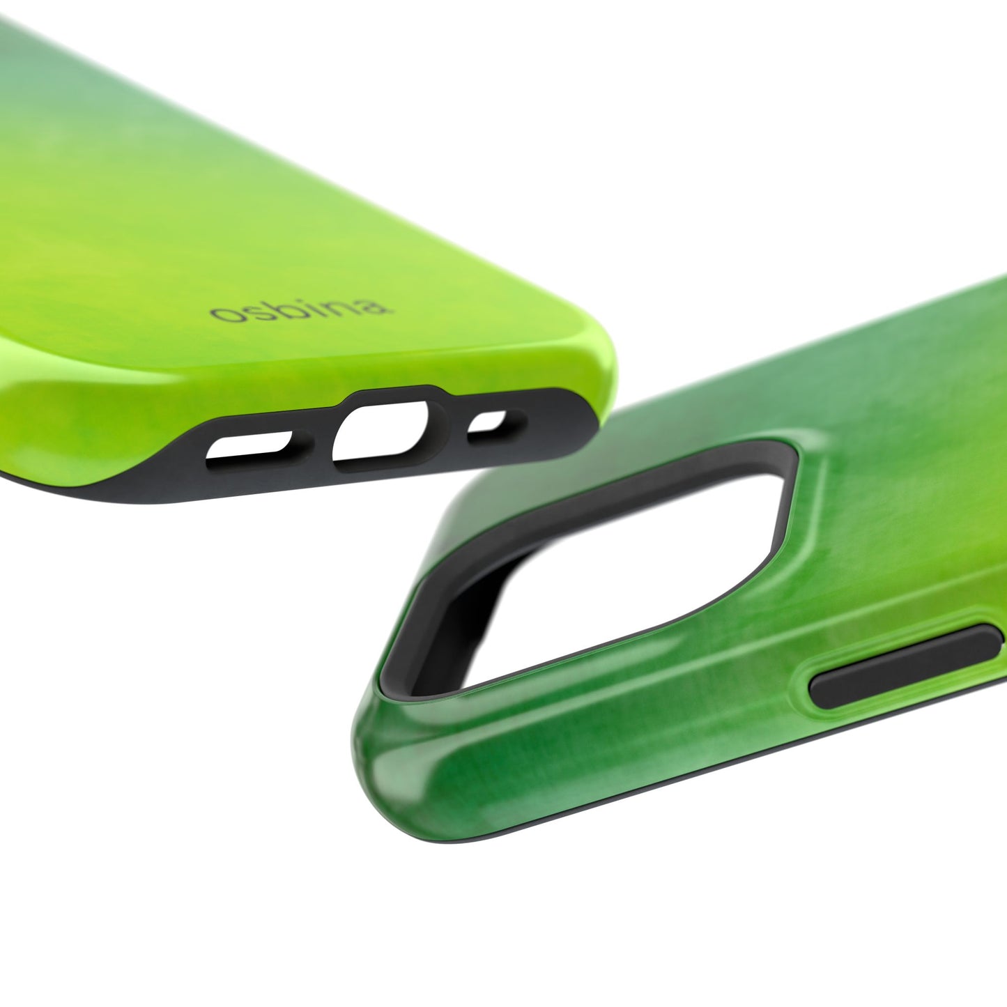 osbina | MagSafe compatible for iPhone | The Verde Glow Phone Case | Color Edit Collection
