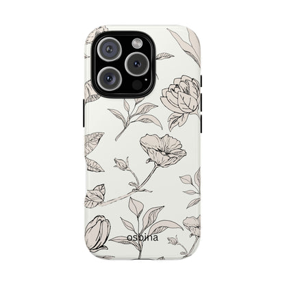 osbina | Silhouette Bloom Phone Case | Modern Muse Collection