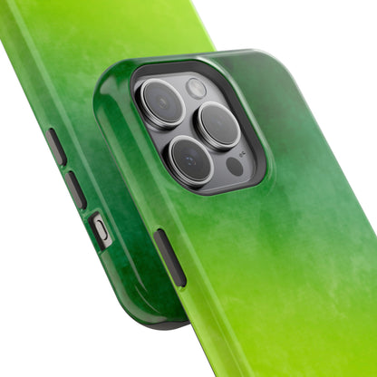 osbina | MagSafe compatible for iPhone | The Verde Glow Phone Case | Color Edit Collection