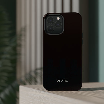 osbina | MagSafe compatible for iPhone | The Onyx Phone Case | Modern Man Collection