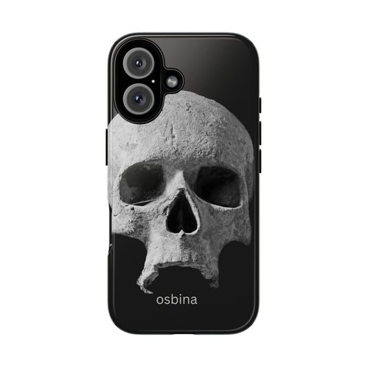osbina | White Skull Phone Case | Season Collective Collection