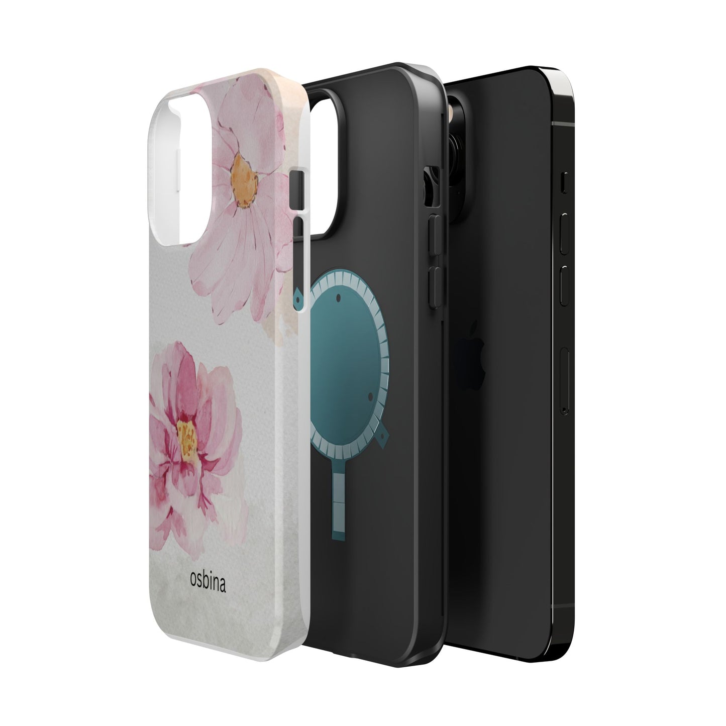 osbina | MagSafe compatible for iPhone | Bloom Haven Phone Case | Modern Muse Collection