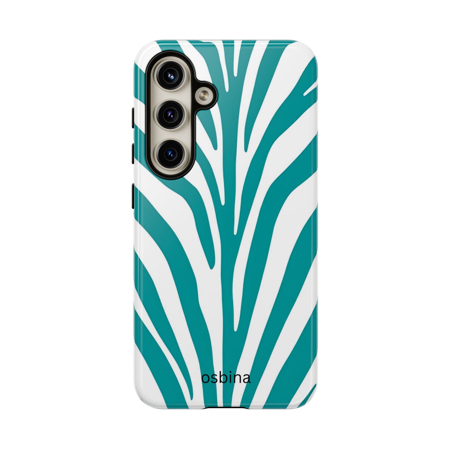 osbina | The Teal Zebra Designer Case