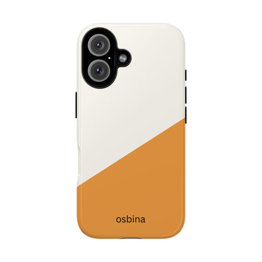 osbina | Divide & Conquer — The Orange + White Split Diagonal Case | The Season Collective