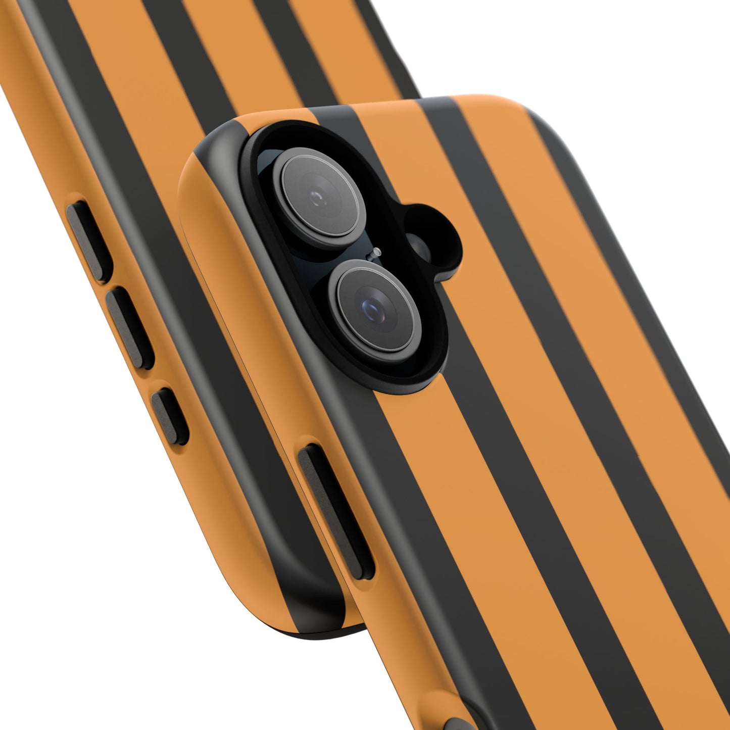 osbina | The Statement Stripe Case in Black + Orange | The Season Collective