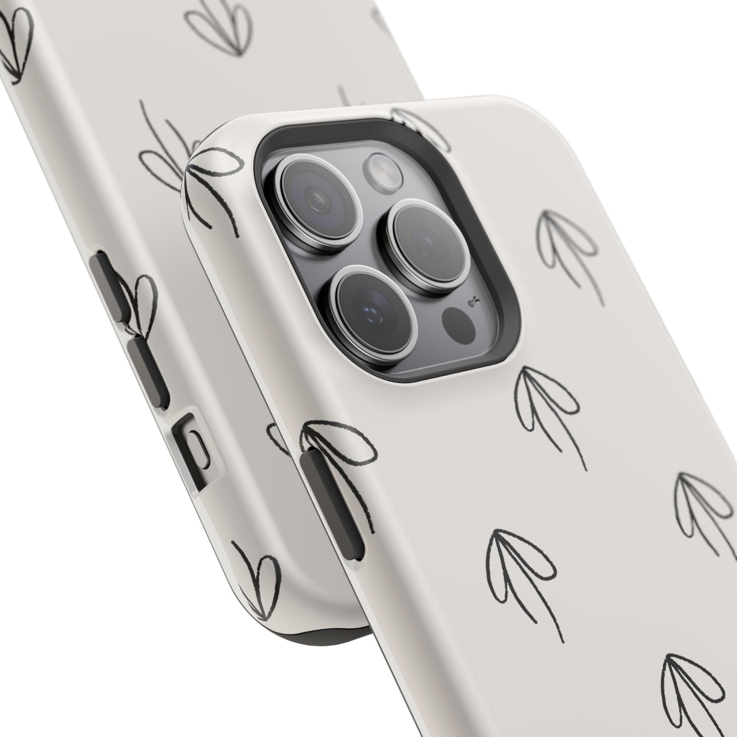 osbina | MagSafe compatible for iPhone | Linéa Flora Minimalistic Flower Phone Case | Modern Muse Collection