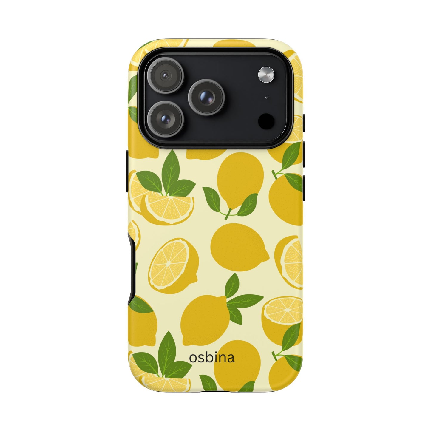 osbina | Limoncello Lemon Phone Case | Modern Muse Collection
