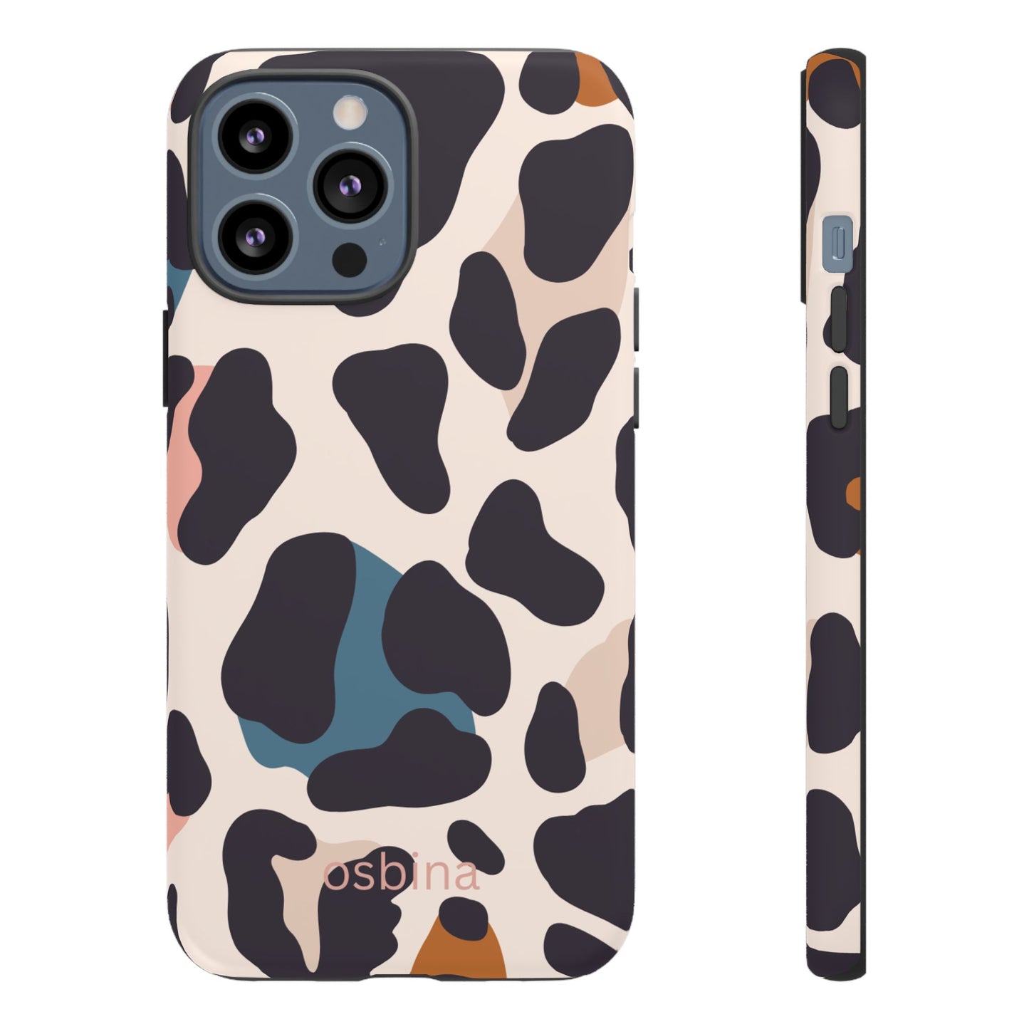 osbina | Leopard Luxe Color Pop Leopard Print Phone Case | Modern Muse Collection