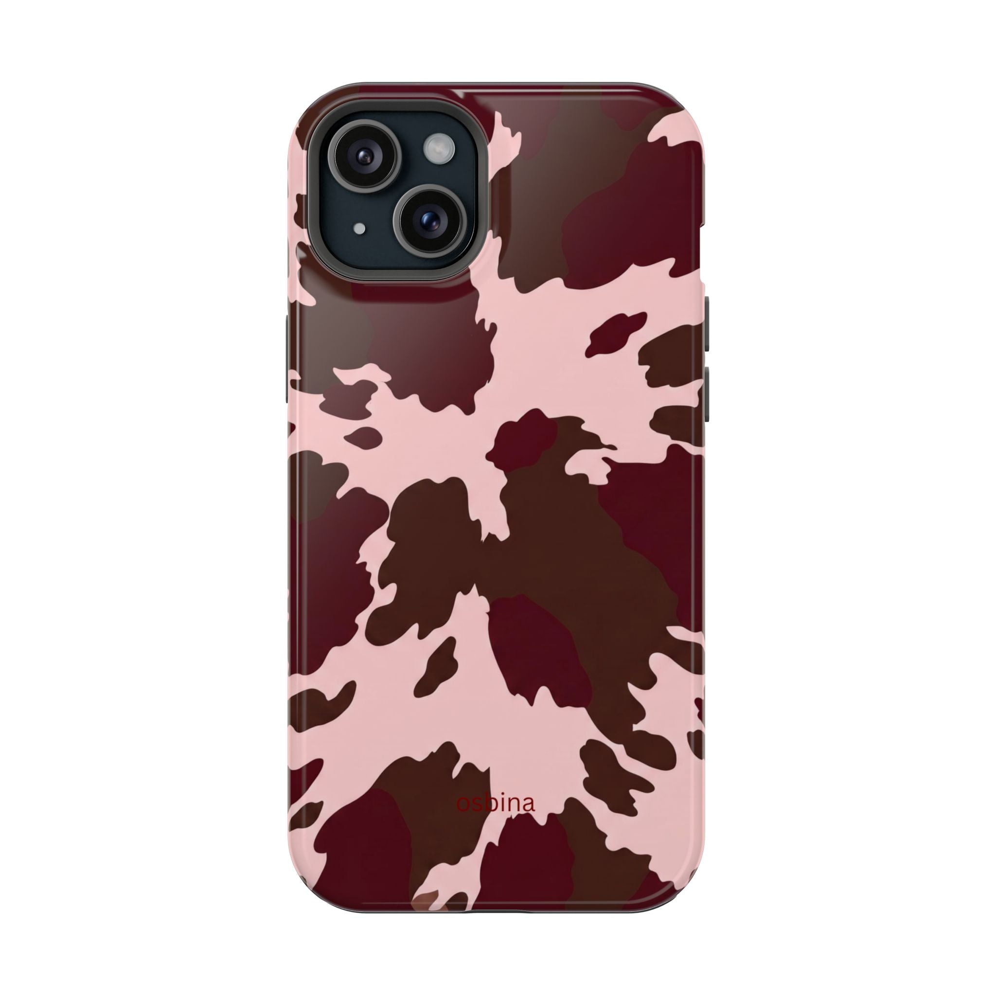 osbina | MagSafe | Chocolate Cowhide Designer Case