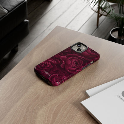 osbina | The Burgundy Peony Designer Case