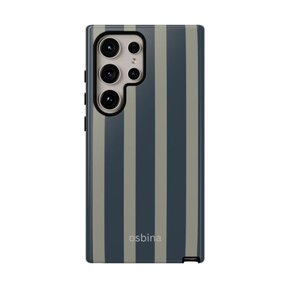 osbina | Grayhaven Navy & Gray Sophisticated Phone Case | Modern Muse Collection