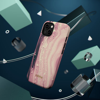 osbina | MagSafe compatible for iPhone | The Amethyst Glow Phone Case | Modern Muse Collection
