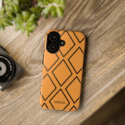osbina | Diamonds Are Your Phone’s Best Friend — The Orange + Black Diamond Case | The Season Collective