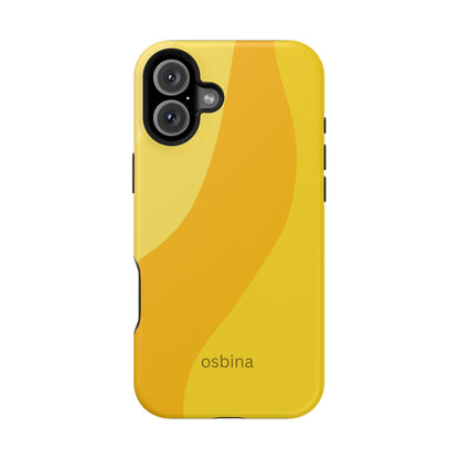 osbina | MagSafe compatible for iPhone | The Marigold Muse Phone Case | Color Edit Collection